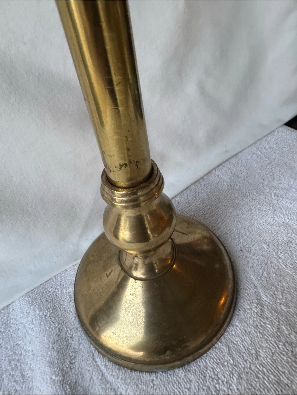 Brass Candle Holder Stand - Gold
